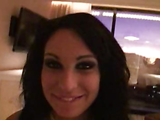 Kitty visits my giant suite in Vegas. I ran into her at a convention in Vegas. We get right down to business. I have her blow me then I fuck her right on the floor. I dump a biggest load in her mouth and that babe rolls it around in advance of swallowing.